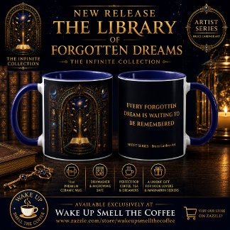 The Library of Forgotten Dreams Tasse