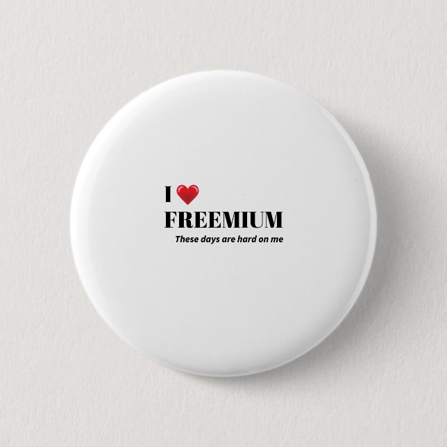 The "Life on a Budget" adulting is hard humour  Button (Vorderseite)