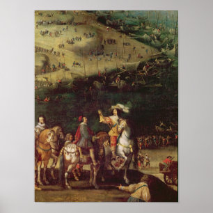 The Lifting of the Siege of the Ile de Re Poster