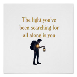 The light is you iPad Smart Cover Poster