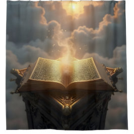 The Light Of Knowledge - Duschvorhang