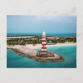 The Lighthouse at Ocean Cay, Bahamas Postcard Postkarte