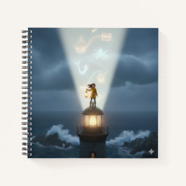 The Lighthouse Keeper Notebook Notizbuch