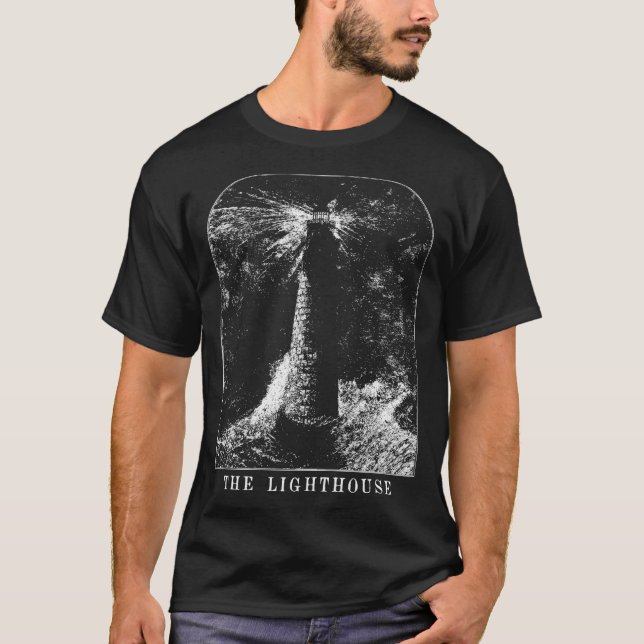 The Lighthouse retro T-Shirt (Vorderseite)
