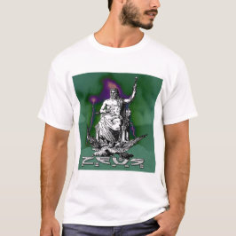 The Lightning Bolt of Zeus – Mythic Power Graphic T-Shirt