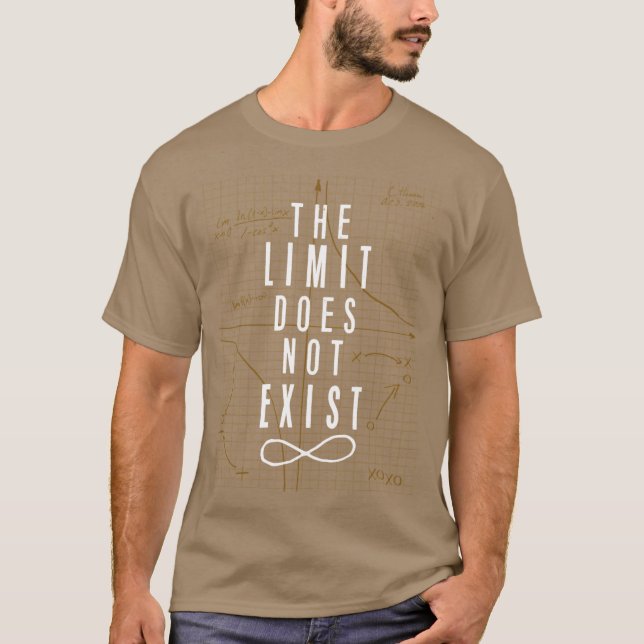 The Limit Does Not Exist Oversized T-Shirt (Vorderseite)