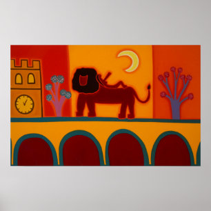 The Lion from Fulham Broadway 2008 Poster