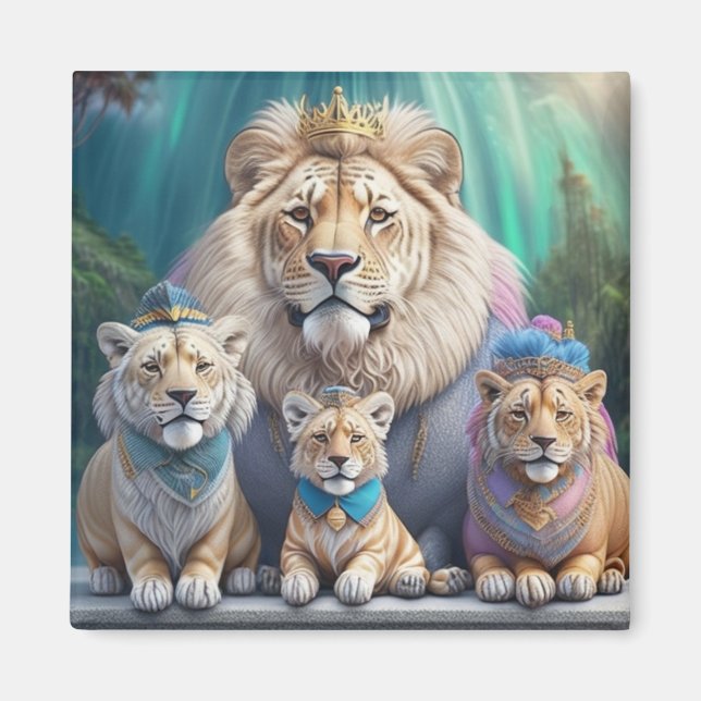 The Lion King Royal Family of the Dschungel Magnet (Vorne)