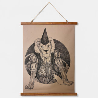 The Lion King Wandteppich Mit Holzrahmen