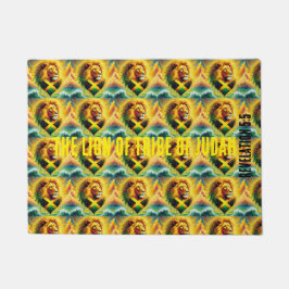 The lion of tribe of Judah T-Shirt Fußmatte