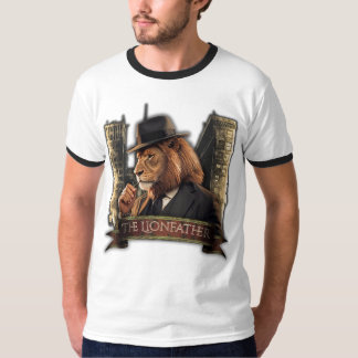 The Lionfather – Mafia Style Lion in Suit T-Shirt
