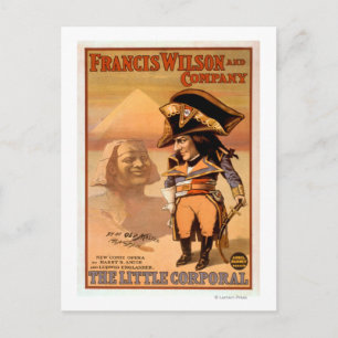 "The Little Corporal" Ägypten Sphinx Theater Postkarte