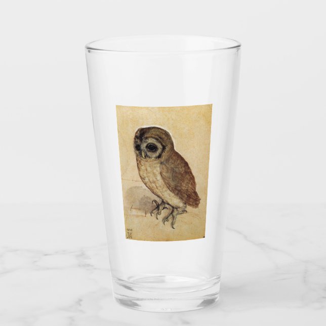 The Little Owl (von Albrecht Durer) Glas