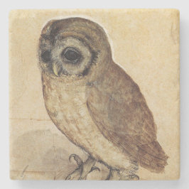 The Little Owl (von Albrecht Durer) Steinuntersetzer