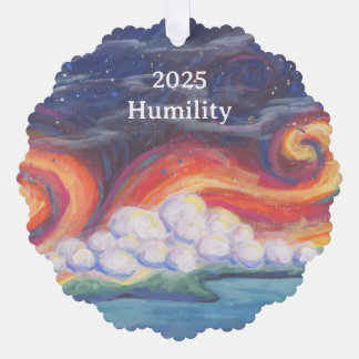 The Little Shot: Humility Paper Ornament Card Karte