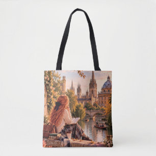 The Little Travel Girl Oxford Spires Schultertasch