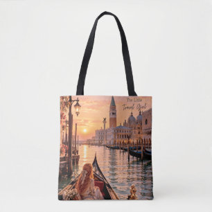 The Little Travel Girl Venice Sonnenuntergang Schu