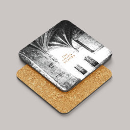 [The Living Echoes] Architecture Illustration Getränkeuntersetzer