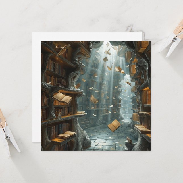 The Living Library (Vorderseite/Rückseite Beispiel)