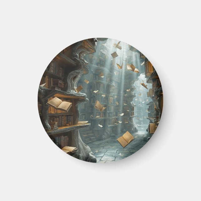 The Living Library Magnet (Vorne)