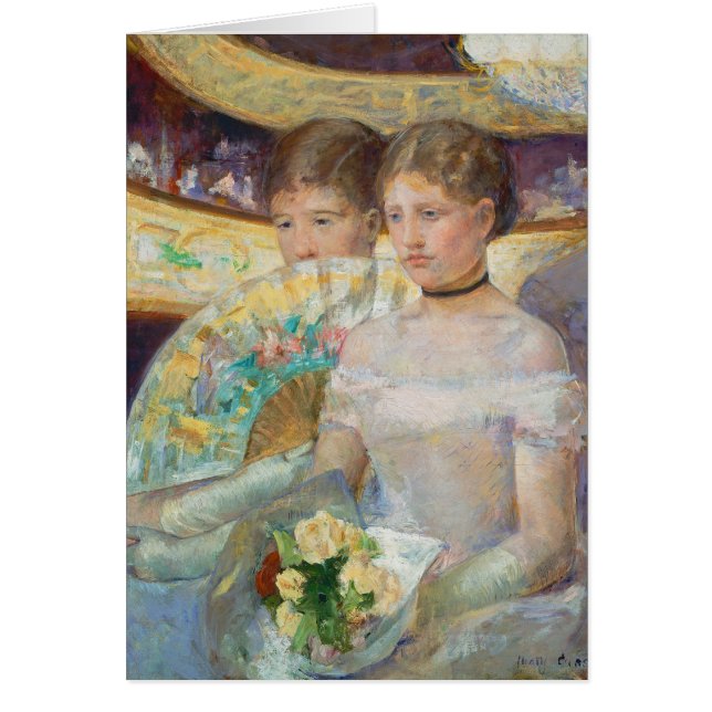 The Loge, 1882 (Öl auf Leinwand) (Vorne)