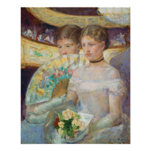 The Loge, 1882 (Öl auf Leinwand) Poster