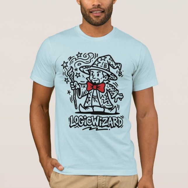 The LogicWizard | Street Art Fusion Tee (Vorderseite)