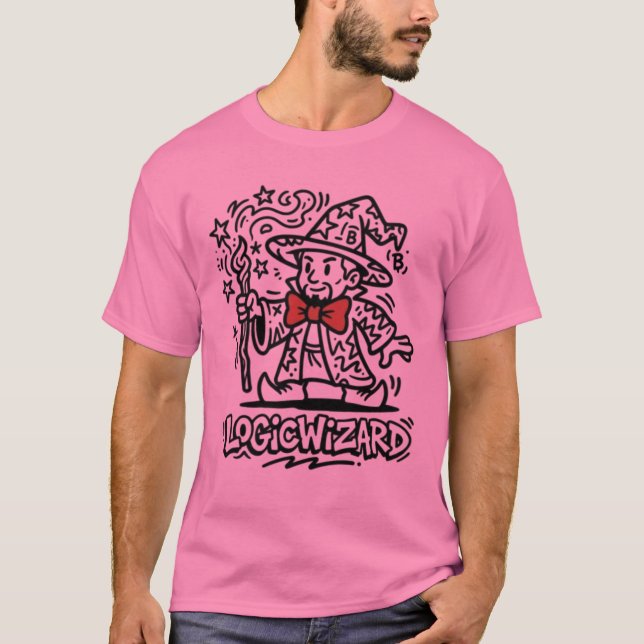 The LogicWizard | Street Art Fusion Tee (Vorderseite)