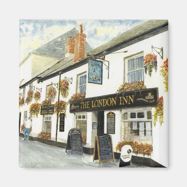 'The London Inn (Padstow)' Magnet (Vorne)