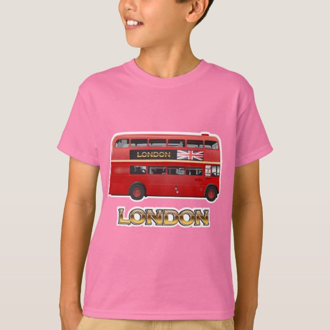 The London Red Bus T-Shirt (Vorderseite)