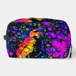 The Lonely Bird 4: Liquid Art Style Waschbeutel