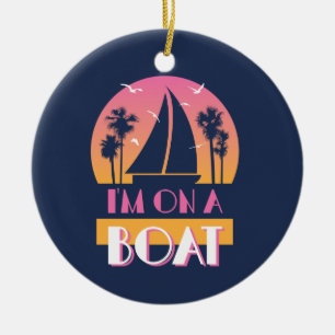 The Lonely Island - Ich bin auf einem Boot Keramikornament