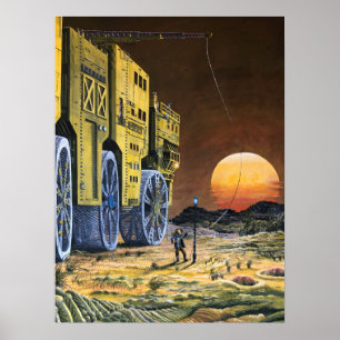 The Long Dark - Sci-Fi-Landschaft Poster