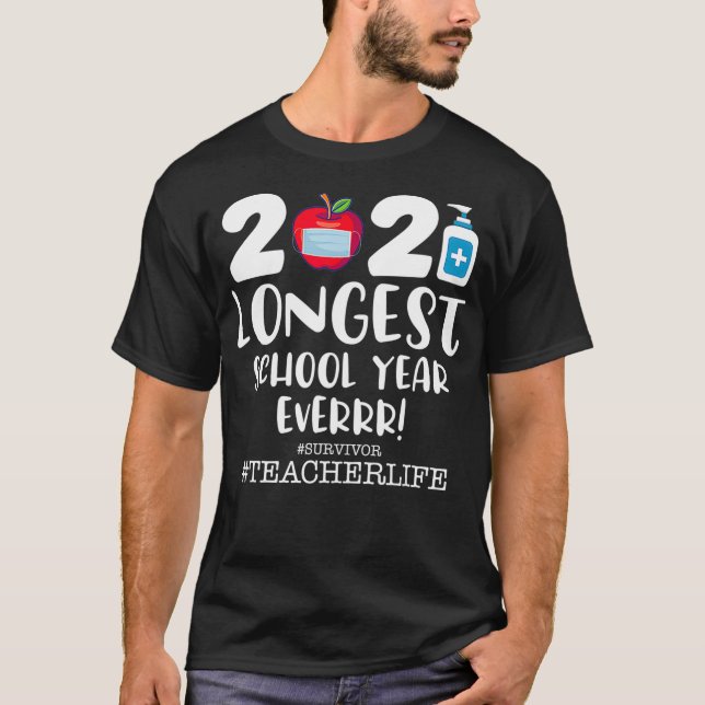 The Longest School Year Ever 2021 T-Shirt (Vorderseite)