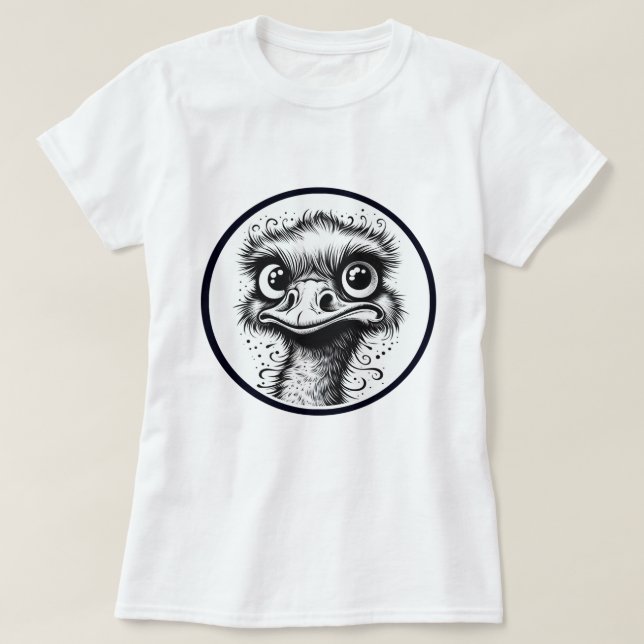  "The Look" Emu Tee (Design vorne)