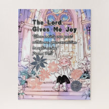 The Lord Gives Me Joy - Christian Retro Anime