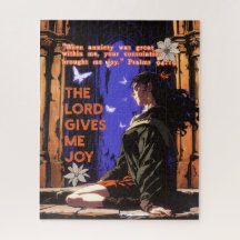 The Lord Gives Me Joy - Christian Retro Anime