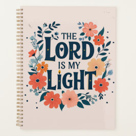 The Lord is My Light Planner  Planer