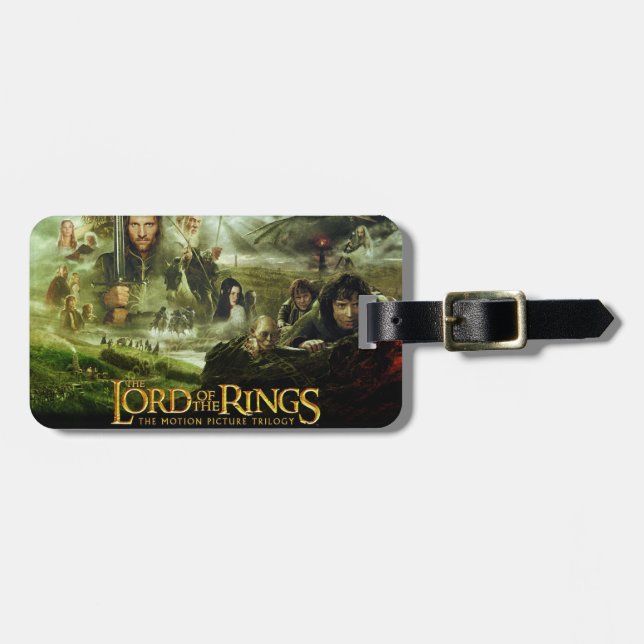 The Lord of the Rings Movie Poster Gepäckanhänger (Vorderseite horizontal)