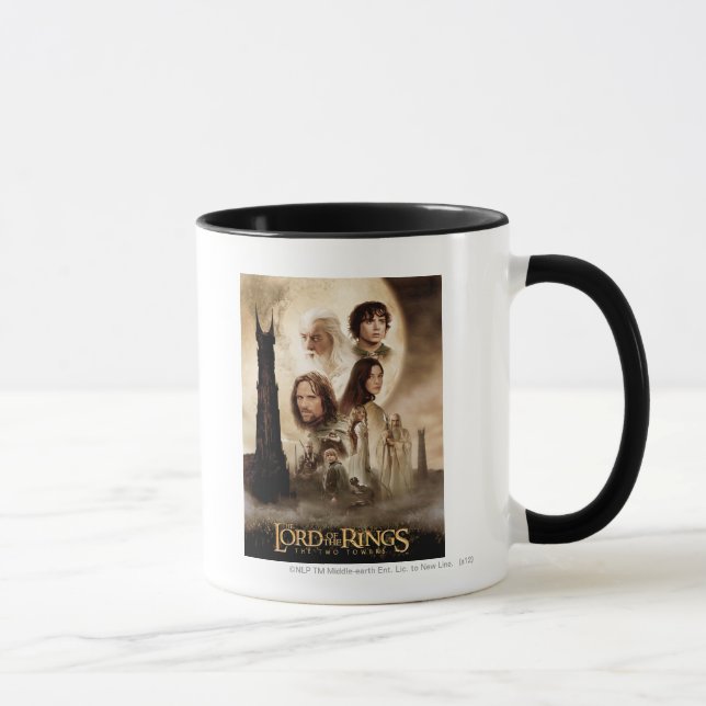 The Lord of the Rings: The Two Towers Movie Poster Tasse (Rechts)