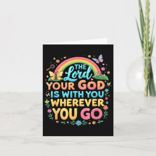 The Lord Your God Christlich Vbs 2025 True North R Karte