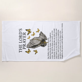 The Lord's Prayer Strandtuch