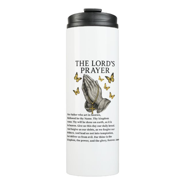 The Lord's Prayer Thermosbecher