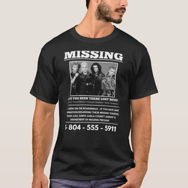 The Lost Boys Vermisst86png86 T-Shirt (Vorderseite)