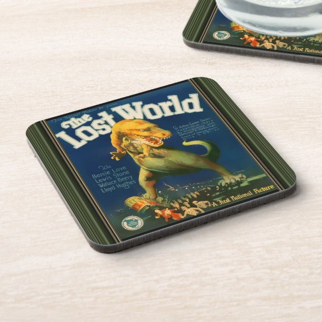 The Lost World Beverage Coaster Getränkeuntersetzer (Linke Seite)