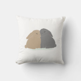 The Love Bunnies  Kissen