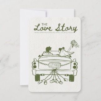 💍the love story invitation einladung