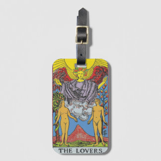 The Lovers Tarot Card Tarots Reading Gepäckanhänger