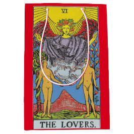 The Lovers Tarot Card Tarots Reading Mittlere Geschenktüte