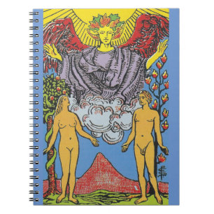 The Lovers Tarot Card Tarots Reading Notizblock
